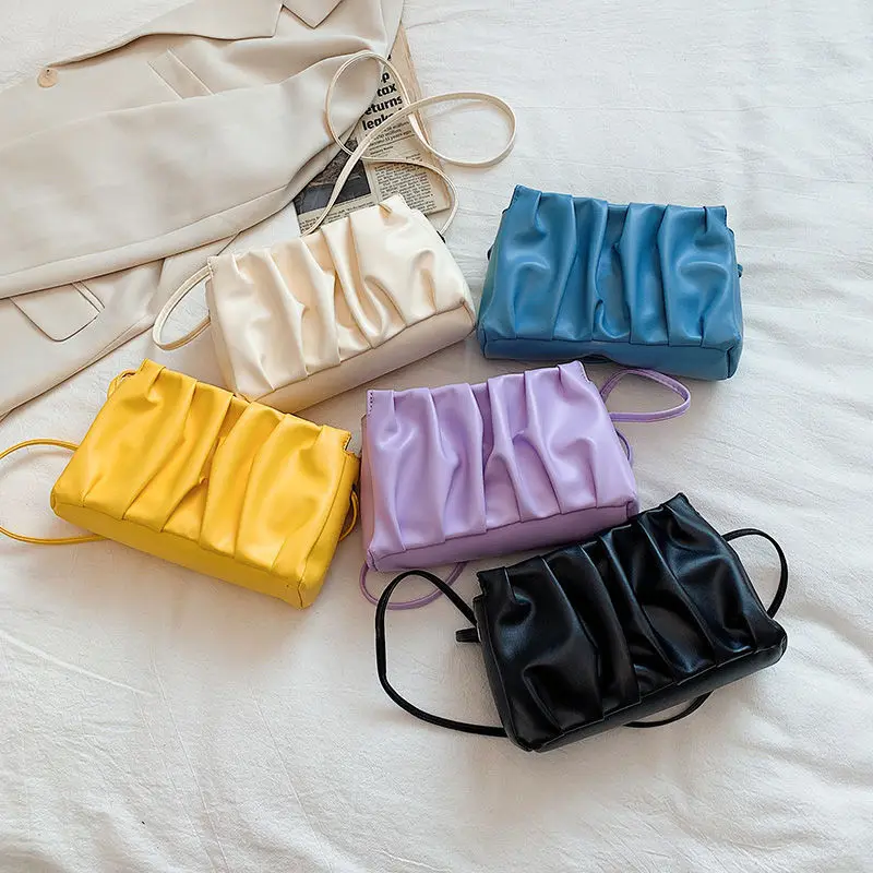 2021 Fashion Small Designer Crossbody Bag for Women Vintage Female Purses and Handbags PU Leather Shoulder Bags