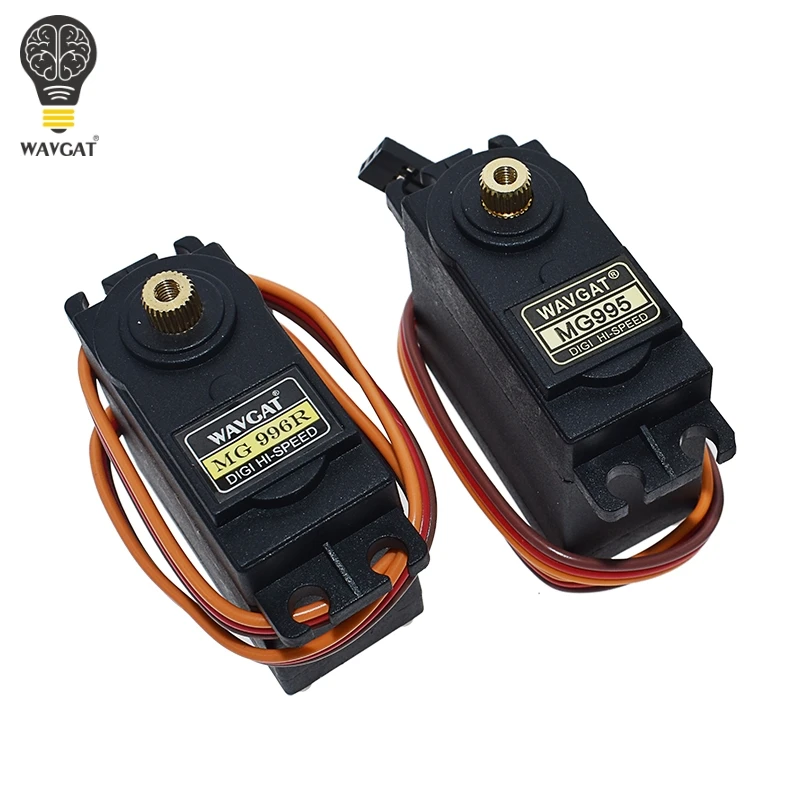 WAVGAT 13 кг 15 Servos Digital MG995 MG996 Servo Metal Gear для Futaba JR Car RC модель вертолета лодка Arduino UNO