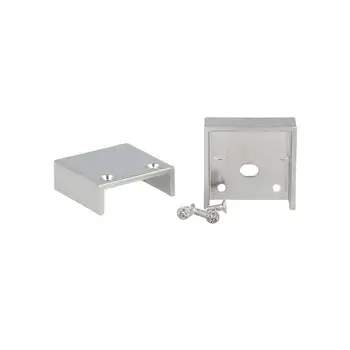 

LEDLUX BA1853 couple caps ear tips BA1814 term for aluminum profile closures and diffuser Opal square BA3343