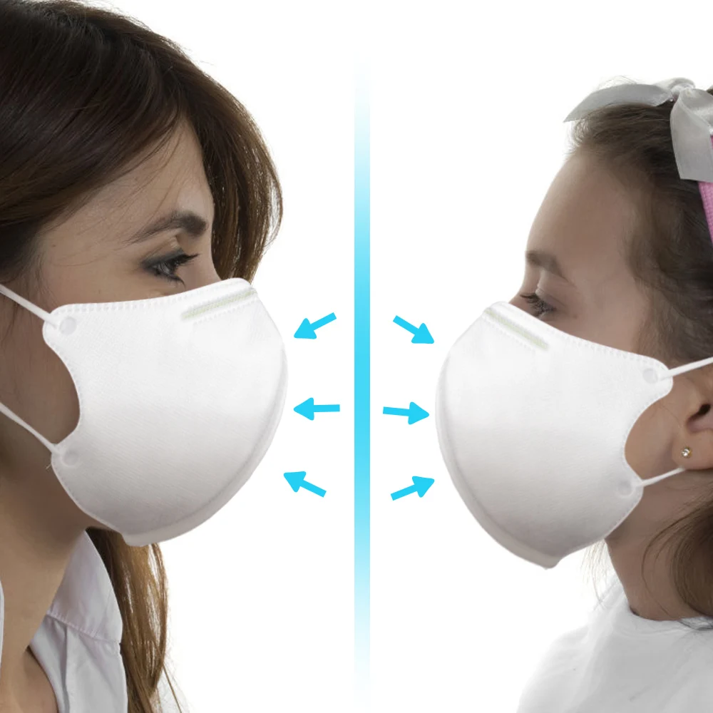 

In Stock 30pcs KN95 Protective Face Masks Air Filtration Breathable FFP2 Mask Anti-fog Dustproof PM2.5 N95 Mouth Mask CE