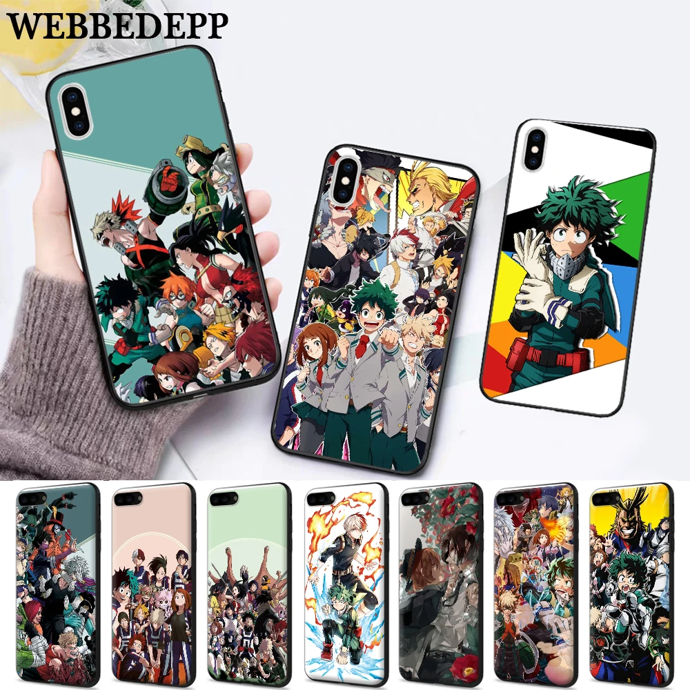 Силиконовый чехол Boku no My Hero Академия для Huawei P8 Lite 2015 2017 P9 2016 Mimi P10 P20 Pro P Smart 2019 P30 |