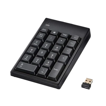 

USB Numeric Keypad Portable Slim Number Pad for Laptop Desktop Computer PC Full Size 22 Key Number Keyboard