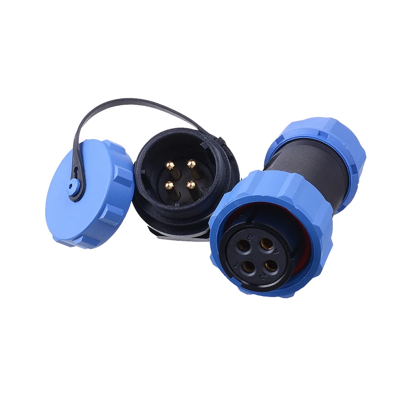 CNLEIFU SP21 30A разъем питания IP68 2 3 4 5 7 9 12 Pin сварочный кабель Водонепроницаемый