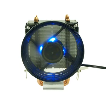 

KEEPRO CPU Cooler 2 Pure Copper Heat Pipe Cooling Towers Cooling System 9.5cmCPU Cooling Fan CPU Radiator for In-tel AMD