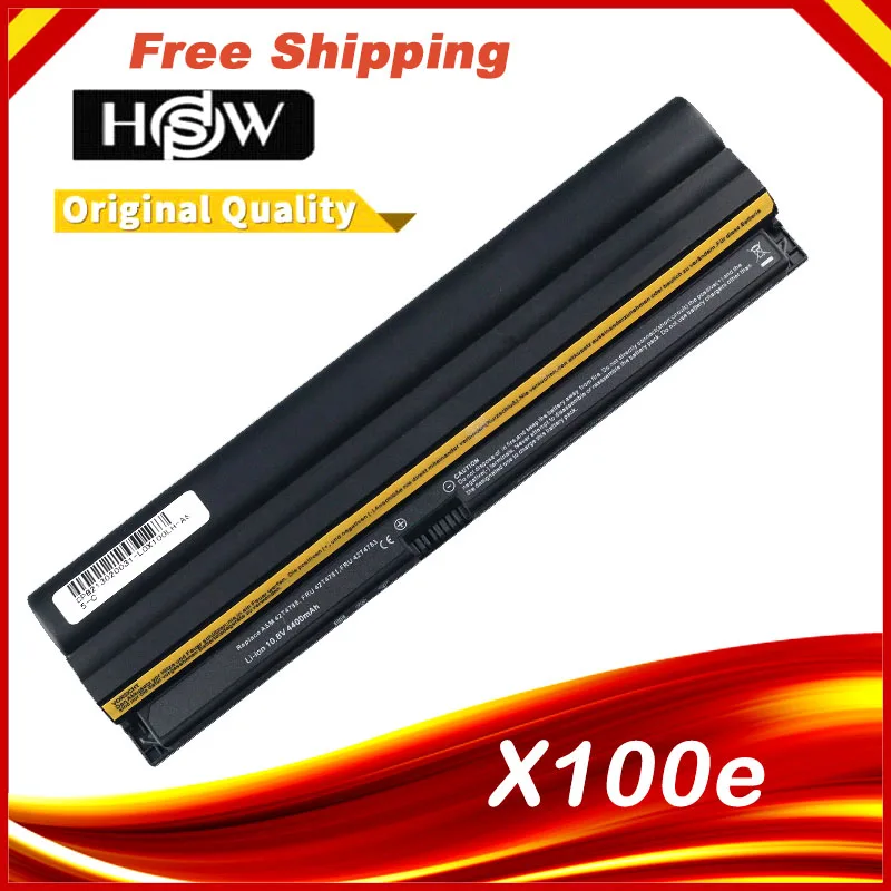 Аккумулятор для ноутбука Lenovo ThinkPad X100e 100e X120e Edge 11 дюймов NVY4LFR NVZ24FR NVZ3BGE 0A36278 42T4889 42T4891