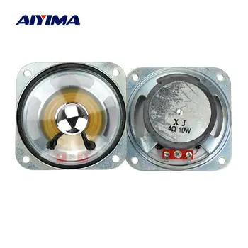 

AIYIMA 2Pcs 3.5 Inch PVC Transparent Waterproof Speaker Driver 4 Ohm 10W Loudspeaker 60 Magnetic Outdoor Audio Music Speaker
