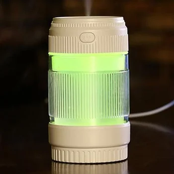 

USB 5V Aroma Diffuser Humidifier Lens Design Turn-Off Automatically Aromatherapy Ultrasonic Mist Foger Oil Diffuser For Office