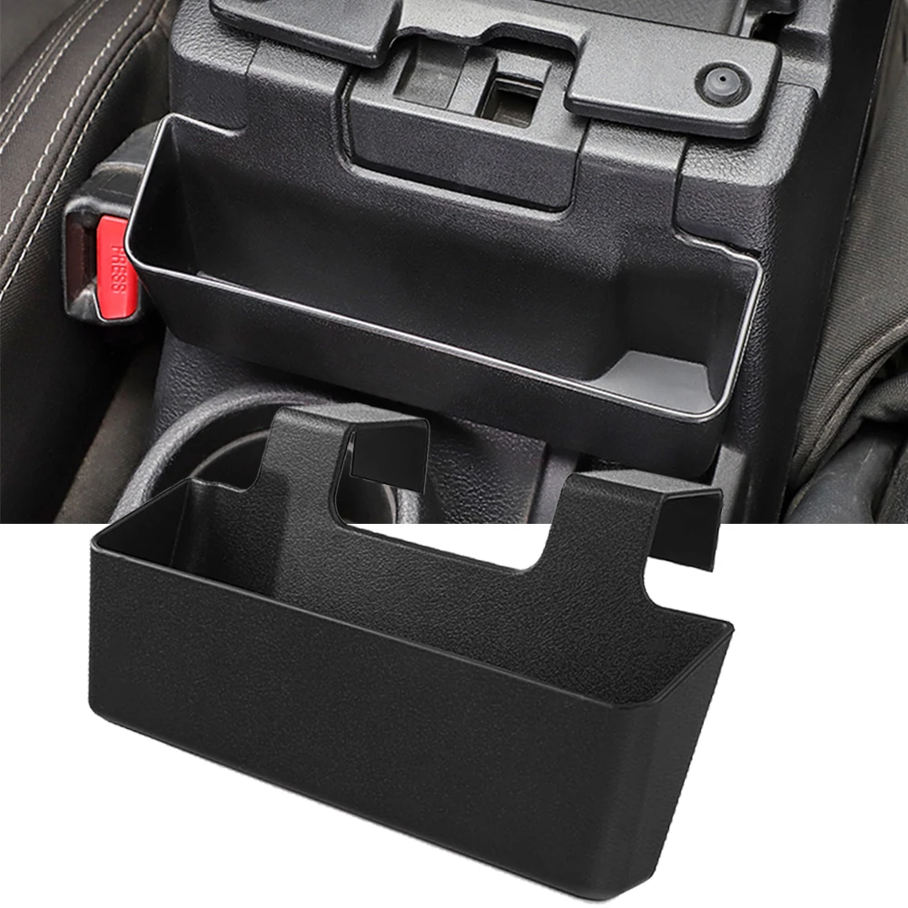 

Front Center Console Hanging Armrest Storage Box Organizer Container Tray for Jeep Wrangler JK 2011-2017 Interior Accessories