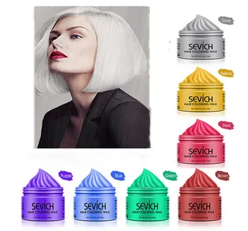 

Hair Color Wax Hair Dye Permanent Hair Colors Cream Unisex Strong Hold Grandma Grey Disposable Dynamic Hairstyles