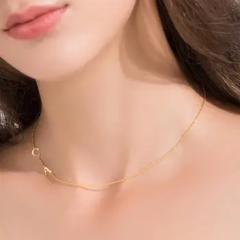 

Lucktune Personalized Custom Initial Necklace For Women A-Z Stainless Steel Necklaces Customzied Name Necklaces Bijoux Femme