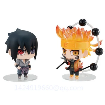 

Naruto Uzumaki Naruto Flame Uchiha Itachi Uchiha Sasuke Tempestuous God of Valour Movable Head PVC Action Model Toy G658