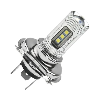

100W LED Headlight Super bright 20-SMD XB-D DC 12V-24V Lamp Bulbs 2Pcs