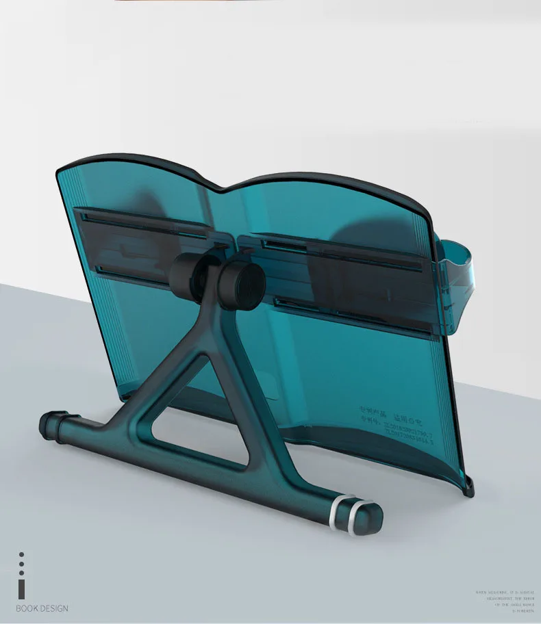 Портативная настольная цветная подставка для чтения из АБС-пластика, подставка для чтения книг и взрослых, подставка для чтения, подставка для книг, подставка для планшета, ПК, подставка для музыки