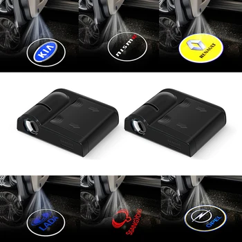 

2pcs Car Badge LED Door Welcome Light Auto Logo Lamp for Mercedes-Benzs W204 W205 W203 AMGs W213 W176 W211 W209 W240 Auto Goods