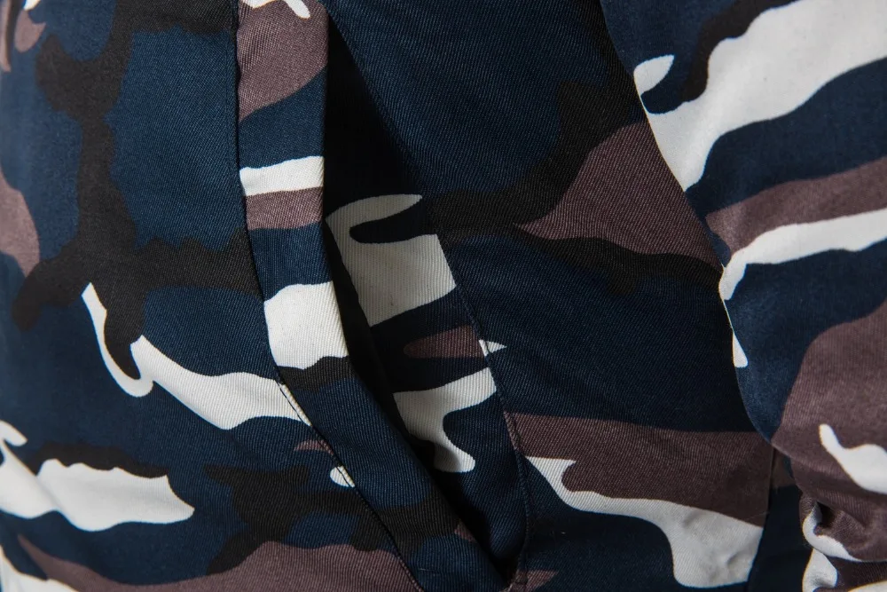 Brand Clothing Men Down Jacket Men‘s Winter Coats Parkas Stylish Thick Warm Goose Feather Custom Parkas Camouflage 5XL