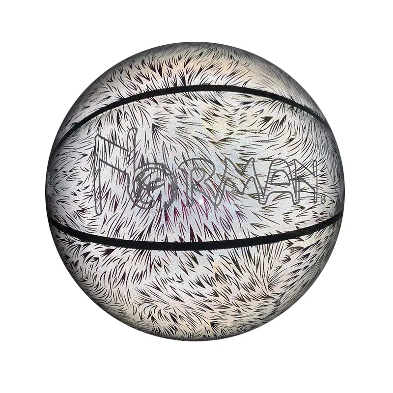 

Светоотражающий светящийся баскетбольный подарок для студентов № 7 Звездная ночь флуоресцентный баскетбольный подарок