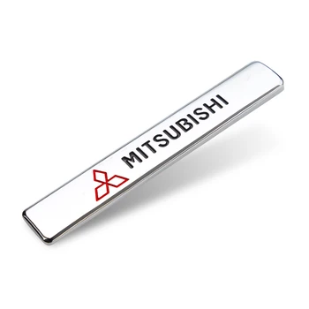 

1Pcs 3D Metal Stickers Car Fender Trunk Emblem Badge For Mitsubishi Pajero Outlander Jinxuan ASX Lancer ex Galant Ralliart