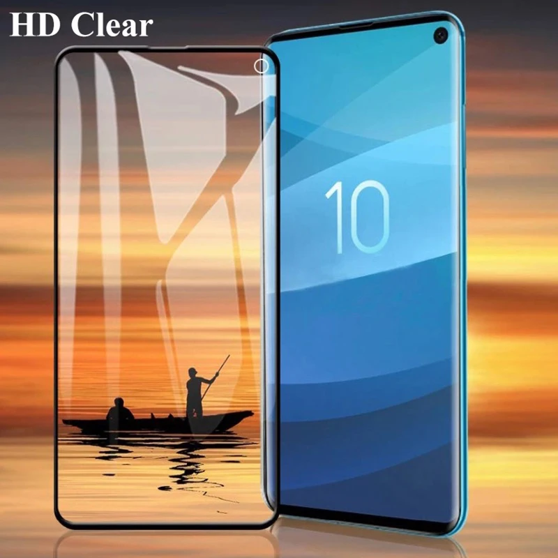 Полное клеевое защитное стекло на A7 A6 A8 Plus A9 A2 Core A20e 9D твердая Защита экрана для
