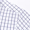 Men's Standard-Fit Short Sleeve Plaid Checked Shirts Patch Chest Pocket Summer Casual Thin Soft Pure Cotton Button-down Shirt 3