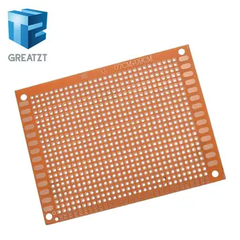 

10pcs 7x9 7*9cm Single Side Prototype PCB Breadboard Universal Board Experimental Bakelite Copper Plate Circuirt Board Yellow