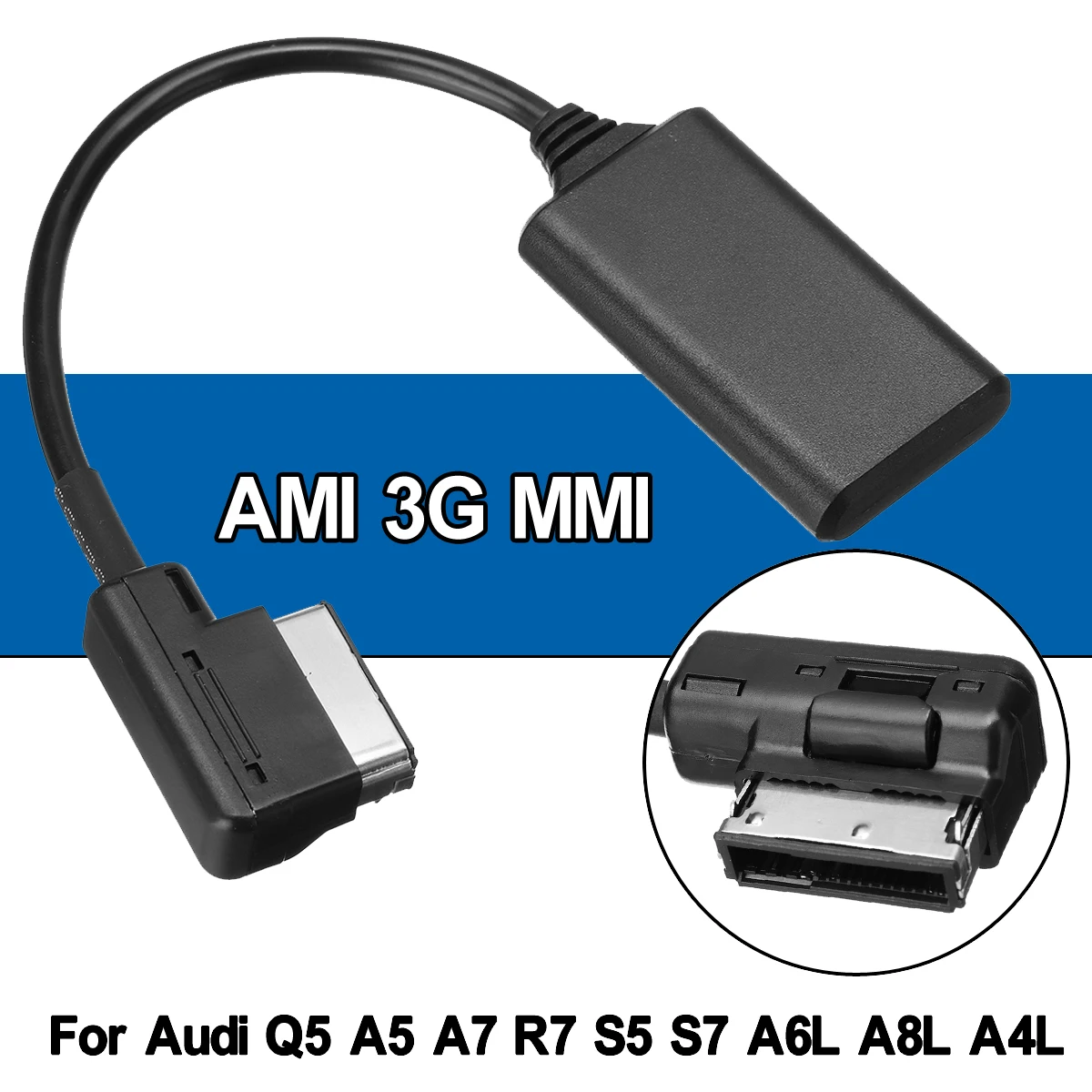 AMI MMI bluetooth ModuleAdapter Aux кабель беспроводной аудио вход радио медиа интерфейс для Audi Q5