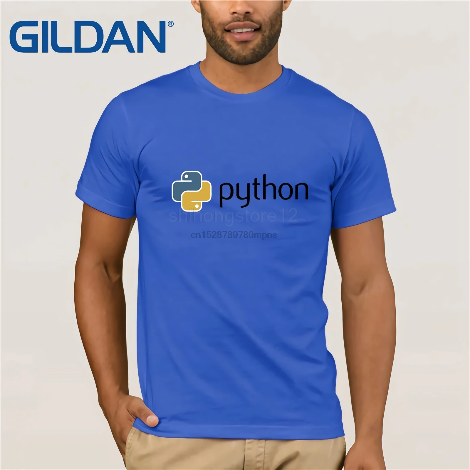 

Python T Shirt The IT Crowd T-Shirt Men men Tshirt Streetwear Summer Geek Tee