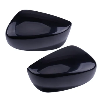 

1Pair 76251TA0A01ZE 76251TA0A01ZB ABS Black Car Side Rear View Mirror Cover Cap Fit For Honda Accord 2008 2009 2010 2011 2012