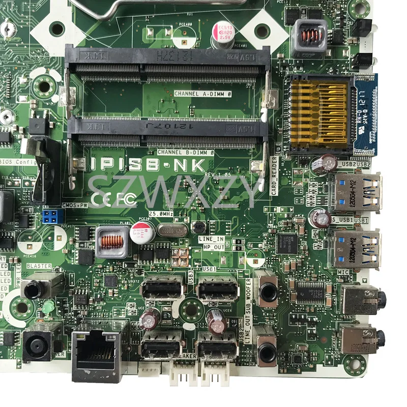 Для hp Touchsmart 520-1000 Omni 27 материнская плата AIO IPISB-NK 688938-001 аккумулятор большой емкости