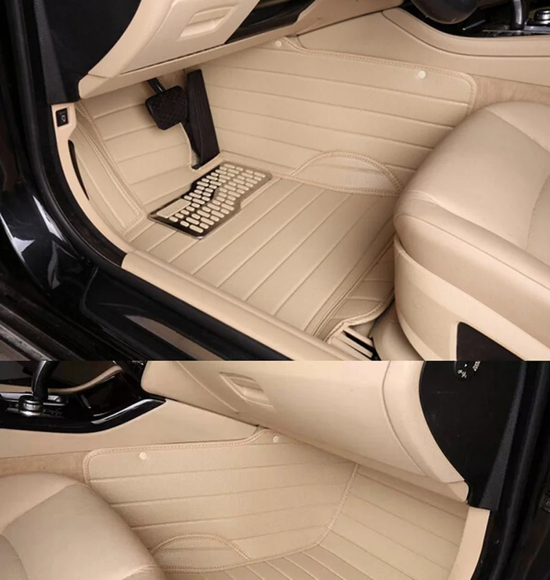 

Anti Skip Dedicated No Odor Full Surrounded Carpets Special Car Floor Mats for Dodge Grand Caravan 7seats 2015-2011 Waterproof