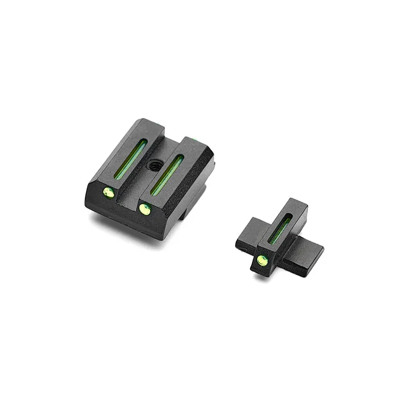 LFT Metal Aluminum Alloy Sights Fiber Optic For Taurus TS9 TH9 TH9c TH40 TH40C PT809 PT 24/7 9mm .40 Novak Dovetail Accesorios | Спорт и