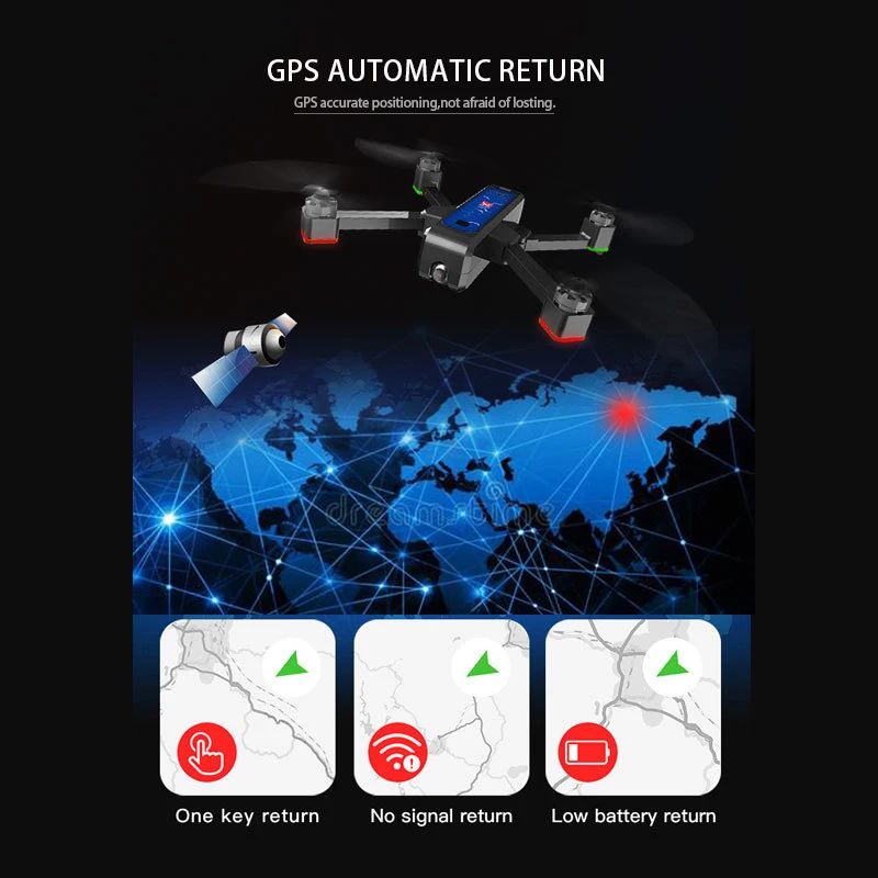 Mjx Bugs 4 W B4w 5g Gps бесщеточный складной Дрон с Wifi Fpv 2k Hd камера Анти-встряхивание 1,6 км 25 минут оптический поток Rc Квадрокоптер