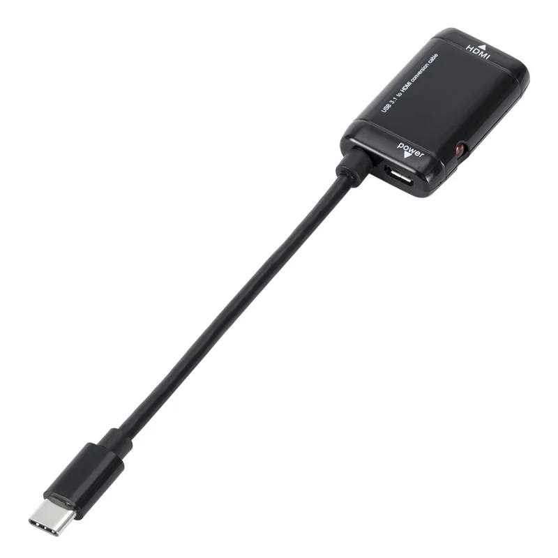 

USB 3.1 Type C to HDMI Conversion Adapter 1080P USB C to HDMI Cable For MHL Male To Female HDMI Converter For MHL Mobile phones