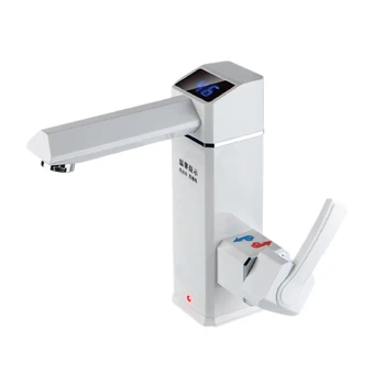 

2500W LCD Display Instant Electric Water Heating Faucet Instantaneous Tankless Water Heater Hot Tap EU Plug