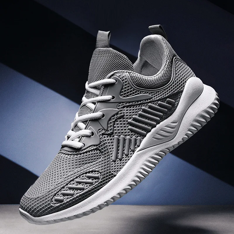 Skup Nowe modne buty buty typu tide letnie oddychające siatkowe buty sportowe nowe buty do biegania sznurowane buty Trend Mesh obuwie # CA2ss001