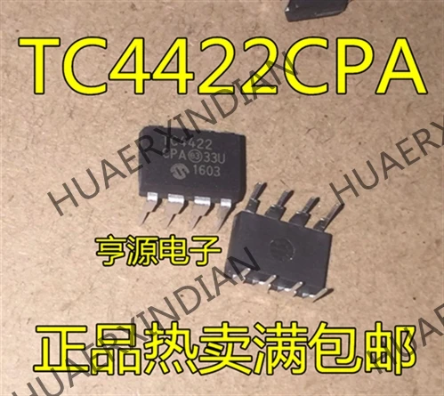 10 шт./лот TC4422 TC4422CPA 9AMOSFET DIP8 в