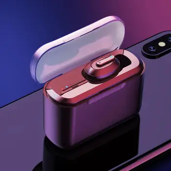 

T1 Mini In-Ear Earbuds Wireless Bluetooth 5.0 Earphone Stereo Sports Earpiece Automatic Matching Optional Charging Box