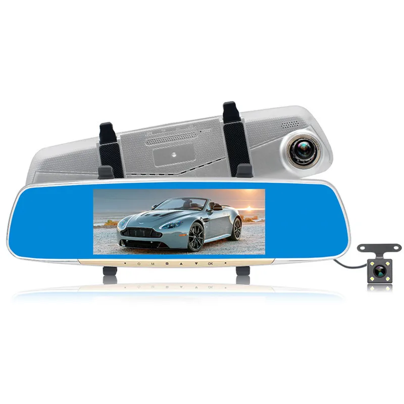 

V100 Tachograph High-definition 7-Inch Touch Big Screen Low-Light-Level Night Vision Front And Back Dual Record Reverse Image Do