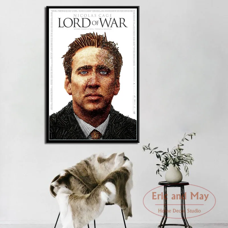 Lord Of War Classic Movie Nicolas Cage Canvas Painting Posters And Prints Wall Art Picture Vintage Decoration Home Decor Cuadros | Дом и сад