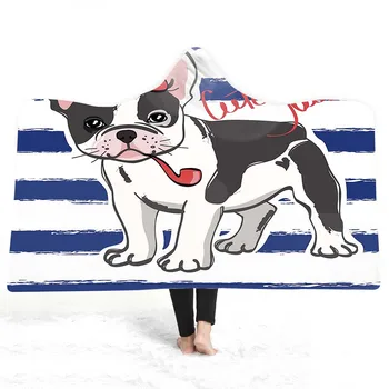 

Cartoon Dogs Animals Coral Fleece Blanket Tropical Plants Love Pattern Bird Wearable Plush Throw Warm Blanket for Girls Boys