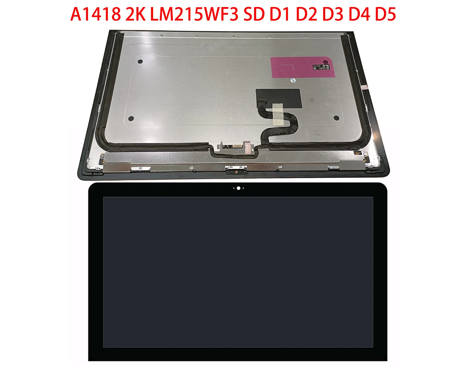 Brand New LM215WF3 SD D1 D2 D3 D4 D5 For iMac 21.5&quot A1418 2K 661-7109 LCD LED Screen Assembly with Glass 2017 MMQA2 EMC 3068 |