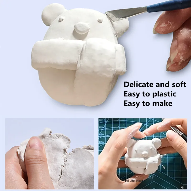 American High Quality Air Dry Clay DIY Pottery Doll Model
