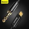 Baseus USB Type C Aux Audio Cable to 3.5mm Jack Female Speaker Cable For Headphone Headset Aux Cord For Xiaomi Huawei Samsung ► Photo 1/6