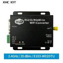 

CC3200 2.4GHz RS232 RS485 Wifi Serial Server 20dBm 100mW IOT DC8 ~ 28V uhf Wireless Transceiver Receiver E103-W02DTU XHCIOT