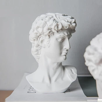 

Nordic Home Decoration Accessories Modern David Figurki Miniature Figurines Desk Decoration Artesanato Home Decor Souvenirs