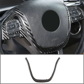 

For Volkswagen Touareg 2011-2018 Steering Wheel U-Shaped Frame Real Carbon Fiber (Soft) Car Interior Modification