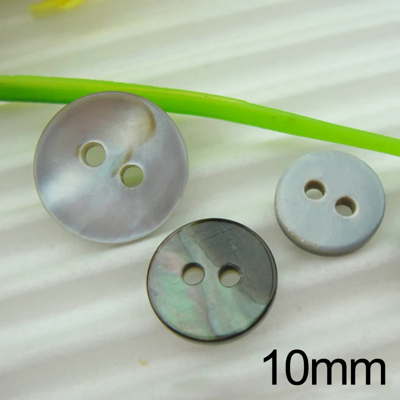20PCs 9mm-12.5mm Natural Shell Sewing Buttons for T-shirt Coat Accessories Color Mother of Pearl MOP Round Button | Дом и сад