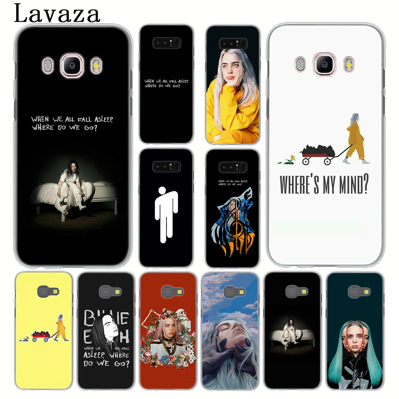 

Lavaza Billie Eilish where do we go Phone Case for Samsung Galaxy Note 10 9 8 A9 A8 A7 A6 Plus 2018 A3 A5 2017 2016 2015 Cover