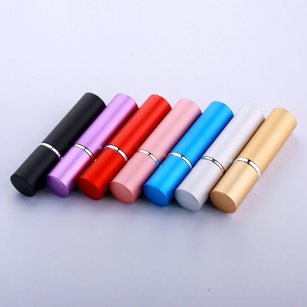 50 Pcs/Lot Wholesale 10ml Metal Shell perfume bottle Tank Empty Spray Perfume Bottles Refillable Atomizer