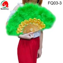 FQ01 DHL-много стилей ручной вентилятор красивый дизайн Нигерия Европа и Америка блестки и бусины украшения веер для свадьбы и вечерние