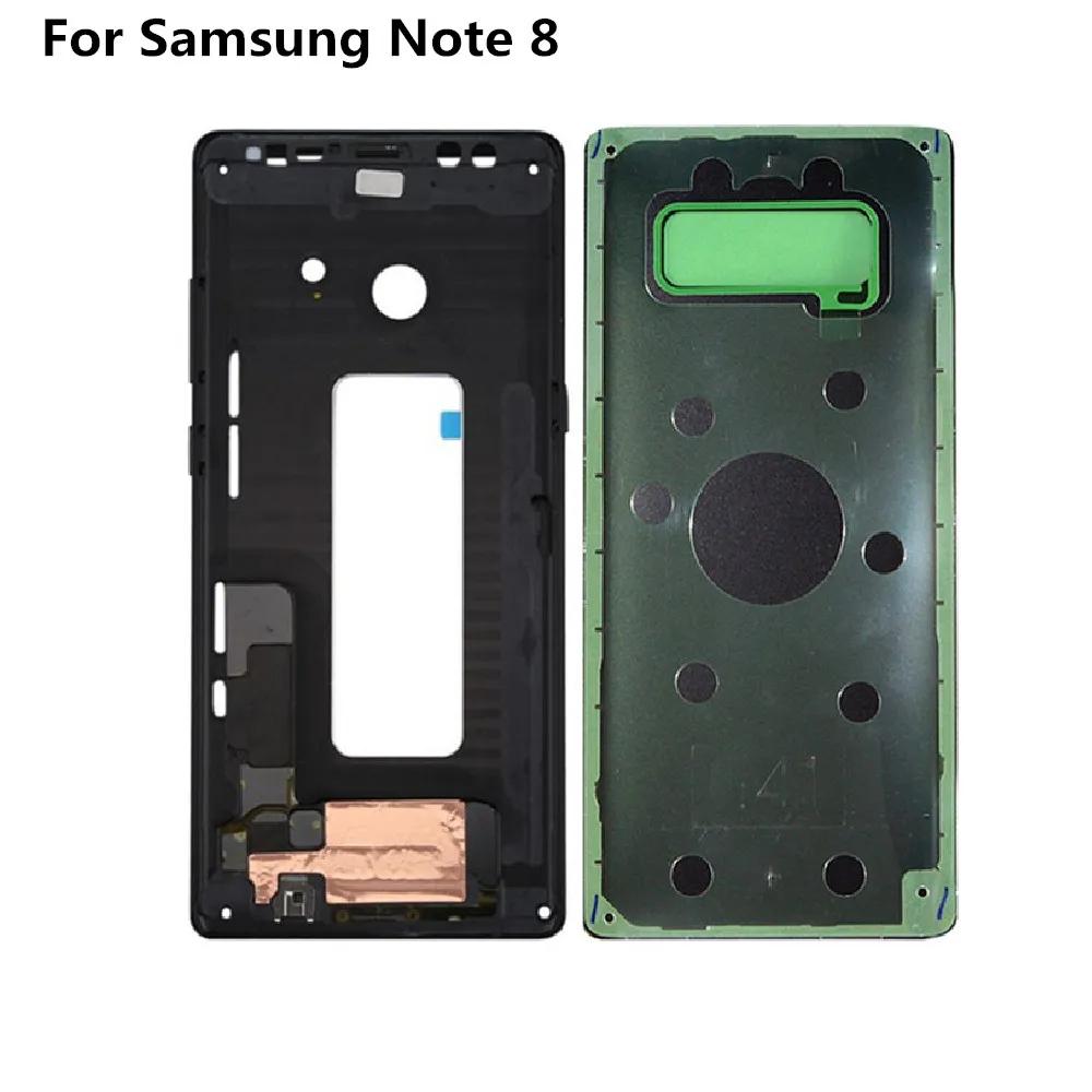 Чехол-накладка с полным корпусом + средняя рамка для Samsung Galaxy note8 Note 8 N950 N950F |